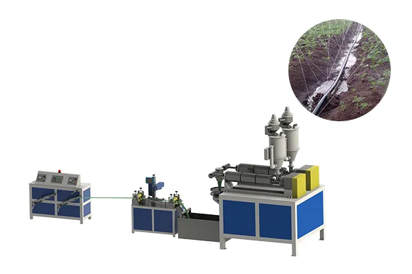 Ligne d’extrusion de tuyau de drainage