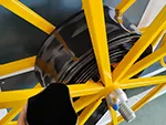 Ligne d’extrusion de gaines plates en PE