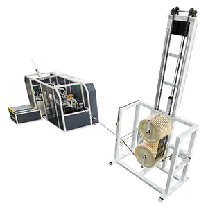 Rack de stockage de tuyaux et système de bobinage et cerclage entièrement automatique